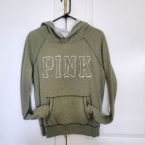 PINK Hoodie in Mikitsry Green